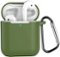 SaharaCase - Case Kit for Apple AirPods (1st Generation and 2nd Generation) - Military Green-Front_Standard