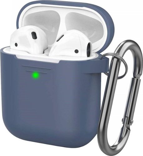 SaharaCase - Case Kit for Apple AirPods (1st Generation and 2nd Generation) - Navy