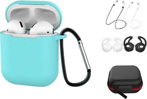 SaharaCase Case Kit for Apple AirPods (1st Generation and 2nd Generation) - Oasis Teal WORLDWIDE DELIVERY