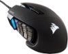 CORSAIR - Scimitar RGB Elite Wired Optical Gaming Mouse with 17 Programmable Buttons - Wired - Black-Front_Standard