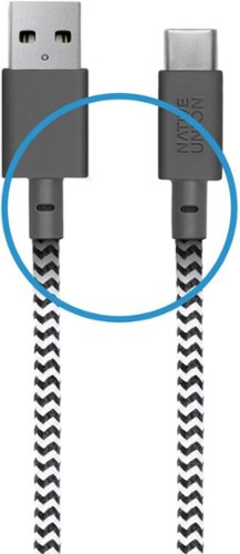 Native Union 4' USB Type C-to-USB Type A Cable - Zebra WORLDWIDE DELIVERY