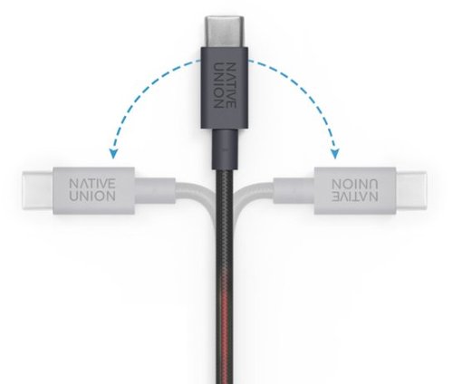 Native Union 4' USB Type C-to-USB Type A Cable - Zebra HOW TO BUY