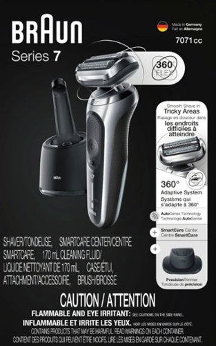 Braun - Series 7 Wet/Dry Electric Shaver - Silver