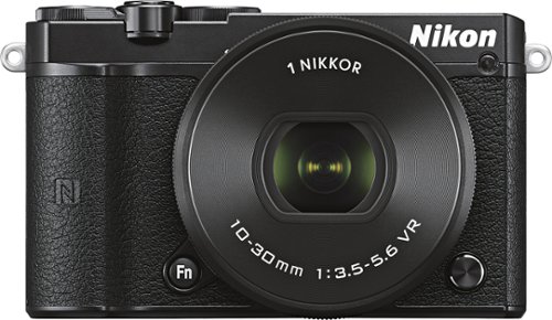  Nikon - 1 J5 Mirrorless Camera with NIKKOR 10-30mm f/3.5-5.6 PD Zoom Lens - Black