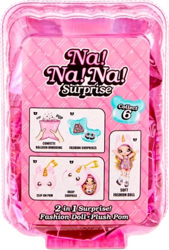 Na! Na! Na! Surprise 2-in-1 Pom Doll - Styles May Vary GLOBAL SHIPPING