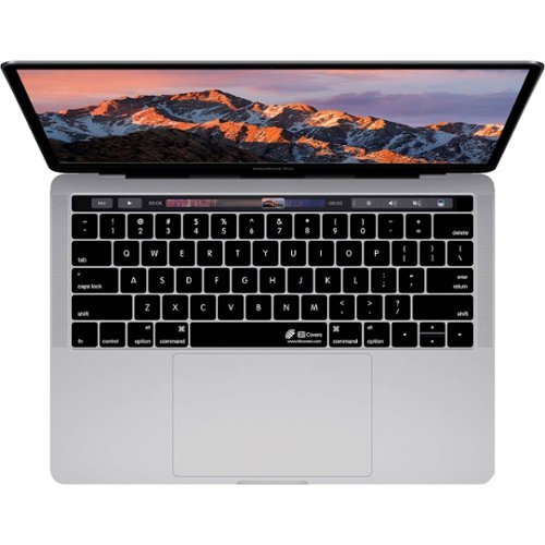 KB Covers - Keyboard Cover for MacBook Pro w/Touch Bar - 13" & 15" - (2016-2019) - Black