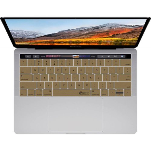 KB Covers - Keyboard Cover for MacBook Pro w/Touch Bar - 13" & 15" - (2016-2019) - Gold