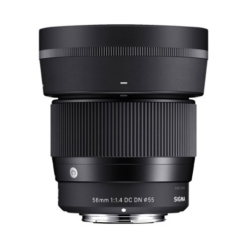 Sigma - 56mm f/1.4 DC DN ,  C Lens for Micro Four Thirds - Black