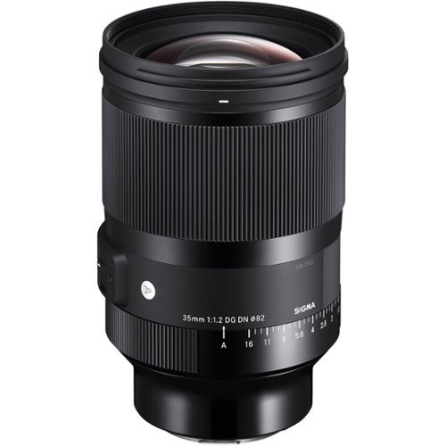 Sigma - Art 35mm f/1.2 DG DN Lens for Leica L - Black