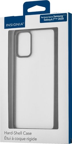 Insignia™ Hard Shell Case for Samsung Galaxy S20+ 5G - Black GLOBAL SHIPPING