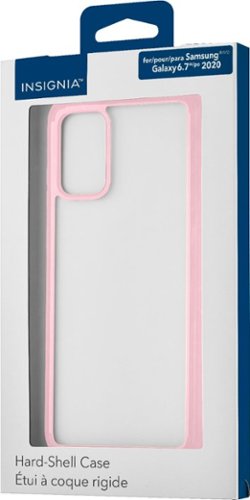 Insignia™ Hard Shell Case for Samsung Galaxy S20+ 5G - Pink GLOBAL SHIPPING