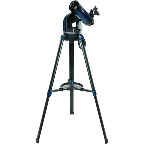 Meade - StarNavigator NG 90mm Maksutov-Cassegrain Catadioptrics Telescope with Computer Controller - Blue/Black-Angle_Standard 
