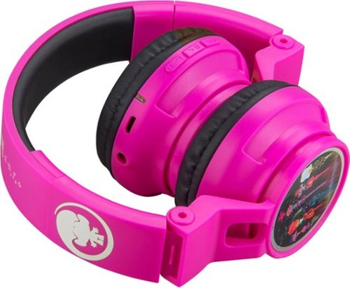 Trolls World Tour Wireless Over-the-Ear Headphones - Pink/Black WORLDWIDE DELIVERY