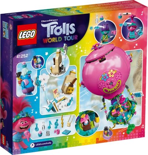 LEGO Trolls World Tour Poppy's Hot Air Balloon Adventure 41252 SHOP ONLINE