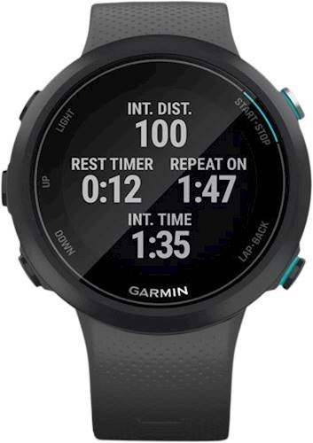 Garmin - Swim 2 Smartwatch 42mm Fiber-Reinforced Polymer - Slate
