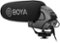BOYA - Super Cardioid Directional On Camera Shotgun Microphone Semi-Pro-Front_Standard 