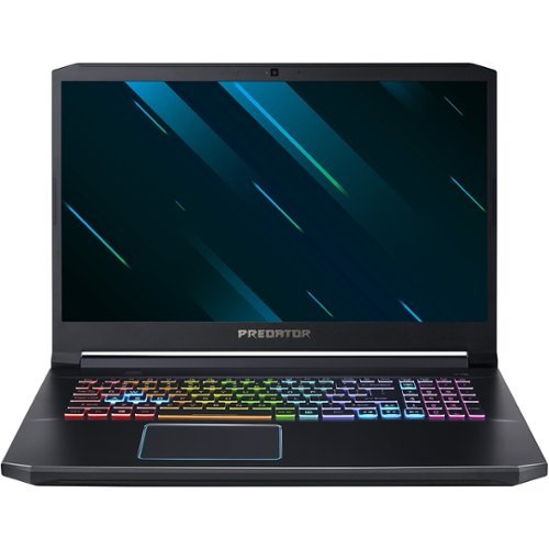 Acer - Helios 300 17.3" Gaming Laptop - Intel Core i7 - 16GB Memory - NVIDIA GeForce RTX 2070 - 512GB SSD - Abyssal Black-Front_Standard 