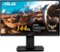 ASUS - TUF 23.8” IPS FHD 144Hz 1ms FreeSync Gaming Monitor with Height Adjustable (DisplayPort, HDMI) - Black-Front_Standard 