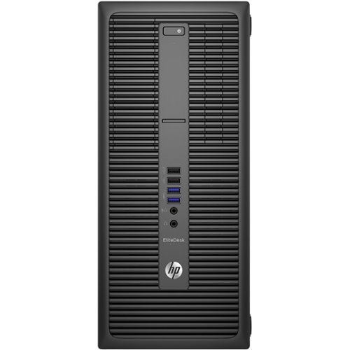 HP - Refurbished EliteDesk Desktop - Intel Core i7 - 16GB Memory - 512GB SSD - Black-Front_Standard 