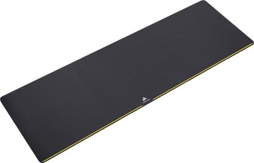 CORSAIR - Gaming MM200 Extended Edition Mouse Pad - Black-Front_Standard 