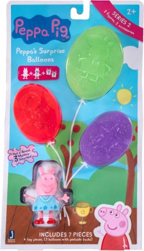 Jazwares - Peppa Pig Figure with Peppa's Surprise Balloons - Blind Box