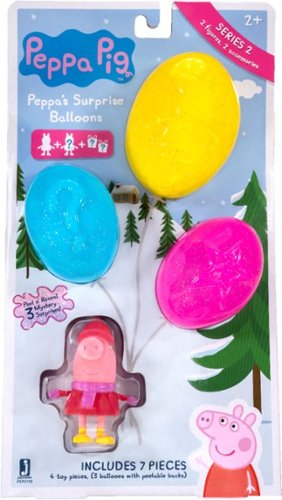 Jazwares Peppa Pig Figure with Peppa's Surprise Balloons - Blind Box HOW TO BUY
