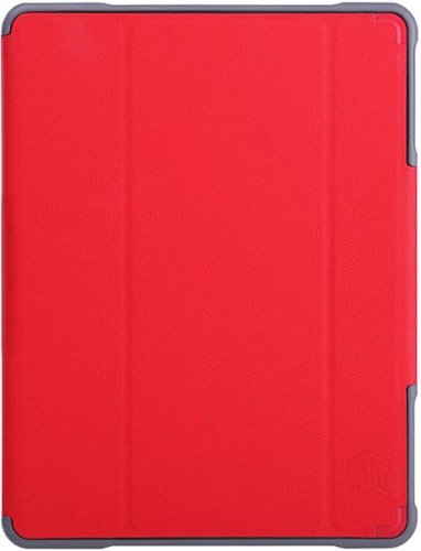 STM - Dux Plus Duo Folio Case for Apple® iPad® 9.7" (5th and 6th Gen) - Red