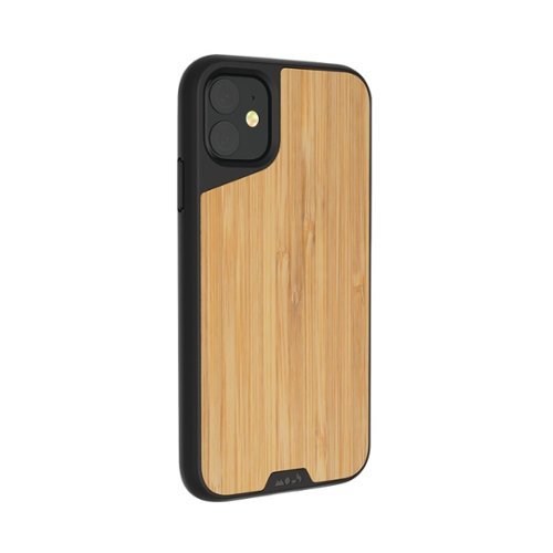 Mous - Limitless 3.0 Case for Apple® iPhone® 11 - Bamboo-Angle_Standard 
