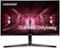 Samsung - Odyssey Gaming CRG5 Series 24” LED Curved FHD FreeSync monitor - Black-Front_Standard