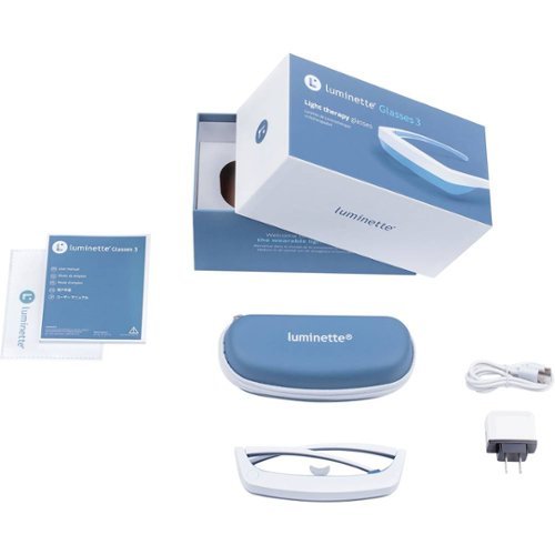 Lucimed Luminette 3 Light Therapy Glasses - White WORLDWIDE DELIVERY