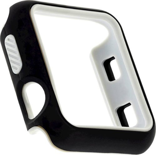  WITHit - Bumper Case for Apple Watch 38mm (2-Piece) - Black/Gray