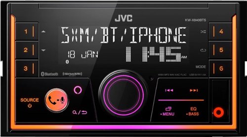 JVC - Built-in Bluetooth - In-Dash Digital Media Receiver - Black