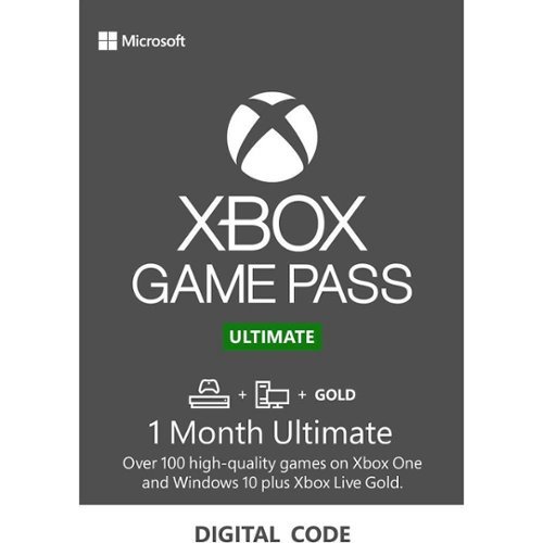  Microsoft - Xbox Game Pass Ultimate 1-Month Membership [Digital]