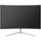 AOC - 31.5" LED Curved FHD Monitor - Black/Silver-Front_Standard
