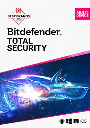Bitdefender - Total Security (5-Device) (2-Year Subscription) - Windows, Apple iOS, Mac OS, Android [Digital]