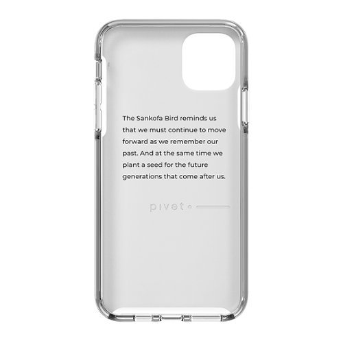 Pivet Glacier+ pro Black History Month Sankofa Case for Apple iPhone 11 Pro - Moonstone GLOBAL SHIPPING
