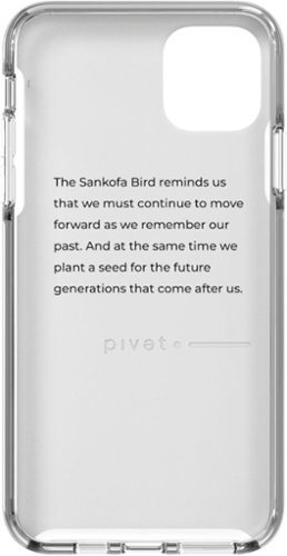 Pivet Glacier+ pro Black History Month Sankofa Case for Apple iPhone 11 Pro - Moonstone HOW TO BUY