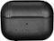 Platinum™ - Leather Case for Apple AirPods Pro - Black-Front_Standard