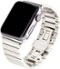 WITHit - Single Link Band for Apple Watch 38mm, 40mm and Series 7, 41mm - Brushed Silver-Left_Standard