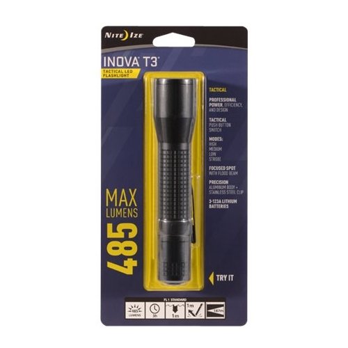 Nite Ize - Inova 485 Lumen LED Flashlight - Black