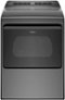 Whirlpool - 7.4 Cu. Ft. Electric Dryer with AccuDry Sensor Drying Technology - Chrome Shadow-Front_Standard