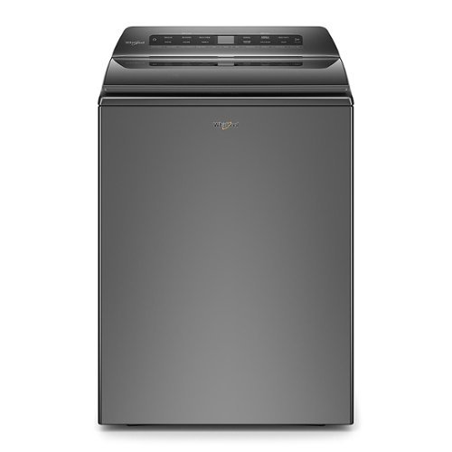 Whirlpool - 4.7 Cu. Ft. Top Load Washer with Pretreat Station - Chrome shadow