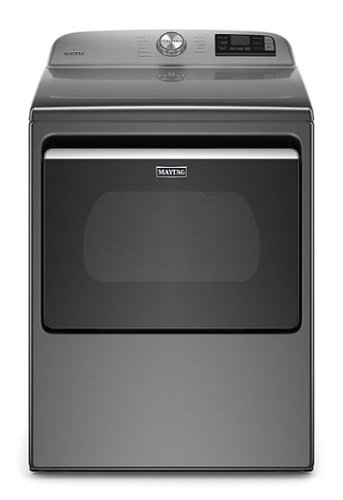 Maytag - 7.4 Cu. Ft. Smart Electric Dryer with Extra Power Button - Metallic Slate