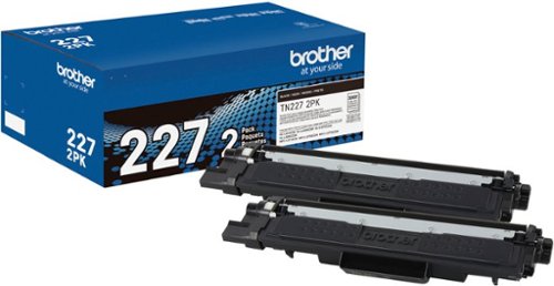 Brother - TN227 2PK 2-Pack High-Yield Toner Cartridges - Black