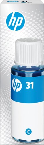 HP - 31 Cyan Original Ink Bottle - Cyan