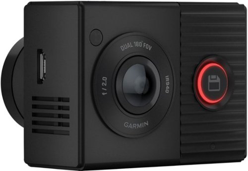 Garmin Tandem Front and Rear Camera Dash Cam - Black GLOBAL SHIPPING