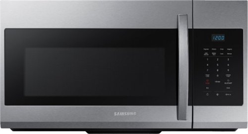 Samsung 1.7 Cu. Ft. Over-the-Range Microwave - Stainless steel
