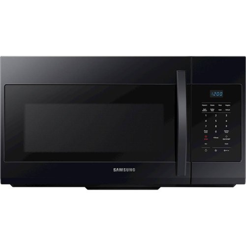 Samsung - 1.7 Cu. Ft. Over-the-Range Microwave - Black