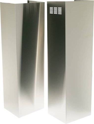 Profile Series 14' Ceiling Duct Cover Kit for Select GE Appliances Vent Hoods - Stainless steel
