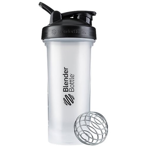 BlenderBottle - Classic V2 28 oz. Water Bottle/Shaker Cup - Black/Clear
